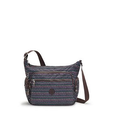 Kipling Gabbie Printed Crossbody Laukut Taupe | FI 1162YX